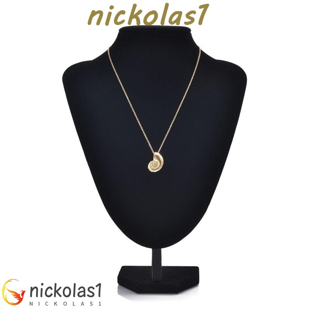 Nickolas1 Kalung Lucu Fashion Gaya Hadiah Gaya Pantai Choker Alloy Kerah Vintage Kerang Keong Laut