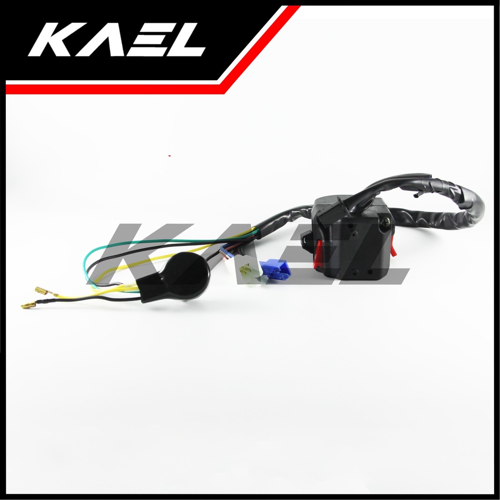 Handel Switch Kiri Left Yamaha Vixion Lama Old 2007 2008 2009 2010 2011 Saklar Lampu Depan Dim Sen Sein Klakson Handle Hendle Hendel Holder