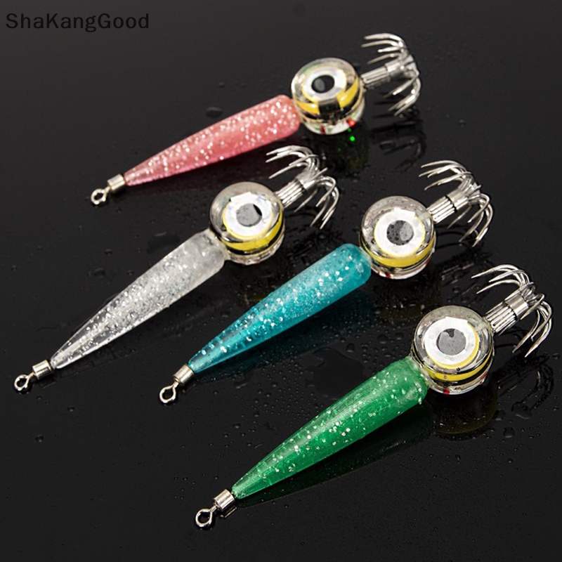 Skid Cuttlefish Squid Jig Hook Tackle Alat Untuk Memancing Laut Memancing Aksesori SKK