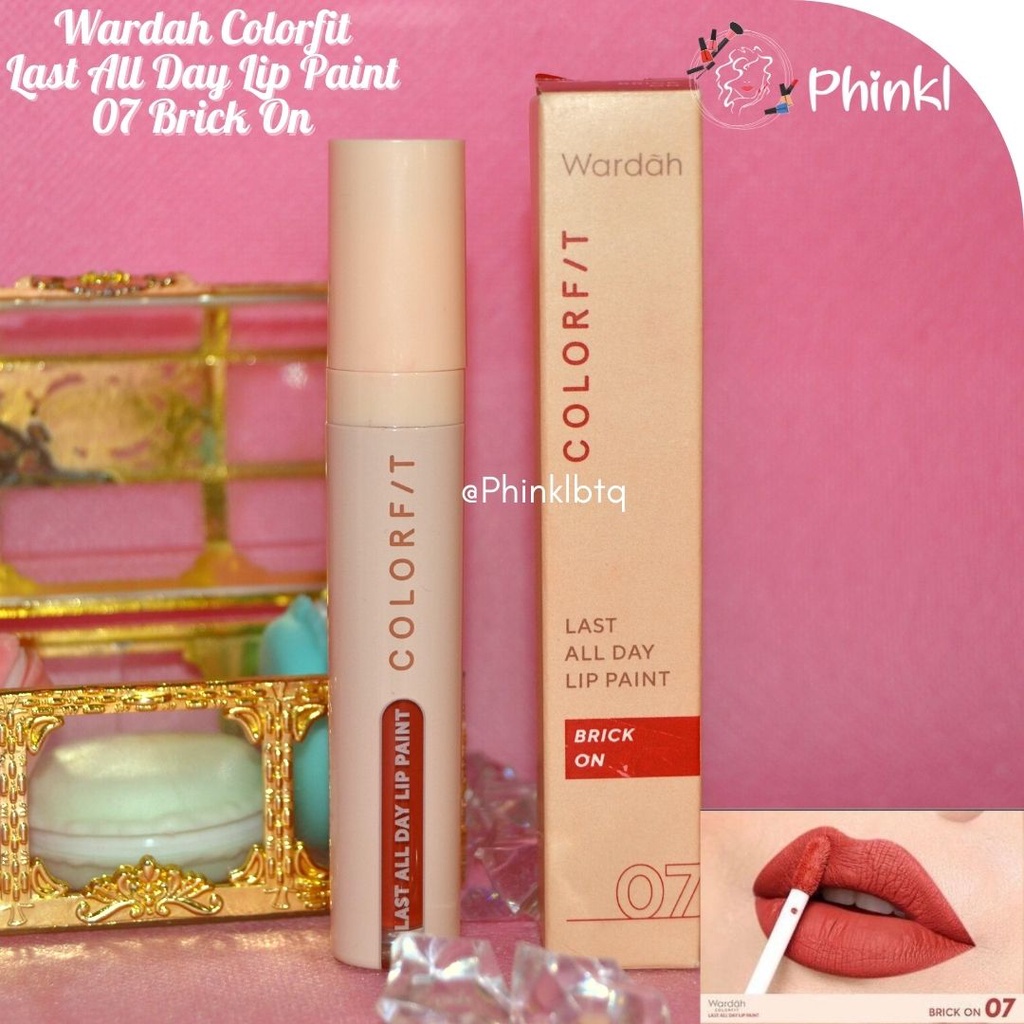 `ღ´ PHINKL `ღ´ ᘺᗩᖇᕲᗩᕼ  Wardah Colorfit Lip Ink lip tint murah kekinian lipstick halal