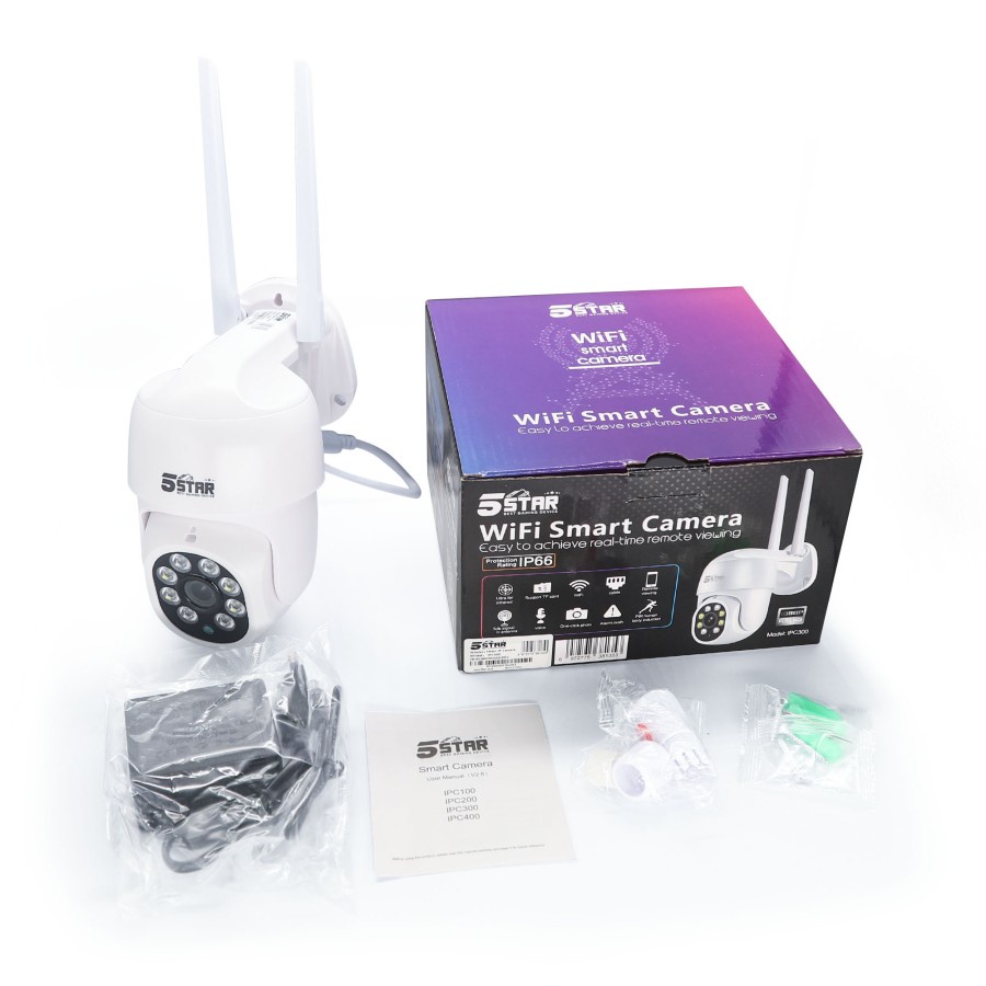 5STAR IPC300 WIRELESS SMART IPCAMERA IPC 300 5 STAR