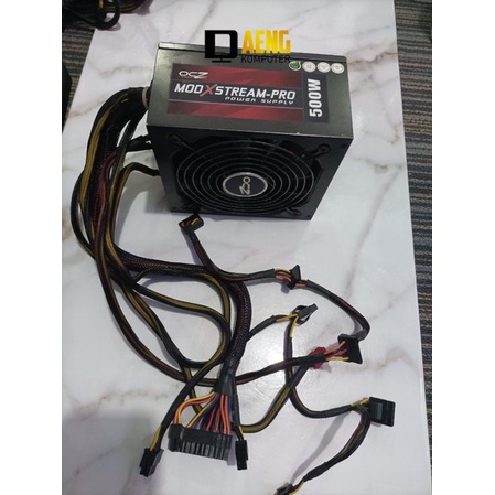 Power Supply Psu Power Suplay PC Merk OCZ MOD X STREAM-PRO 500W 500 Watt 80 Plus