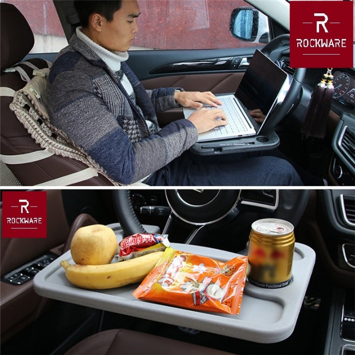 28 ROCKWARE RW-SWD01 - Steering Wheel Desk - Meja Tatakan Setir Mobil