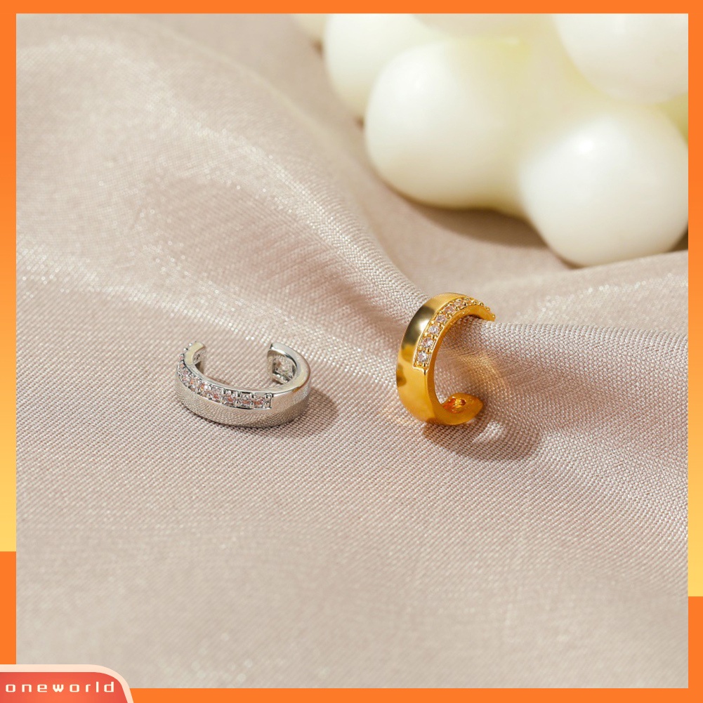 [WOD] 1pc Wanita Fashion C Bentuk Telinga Tulang Rawan Klip Non Piercing Anting Perhiasan Hadiah