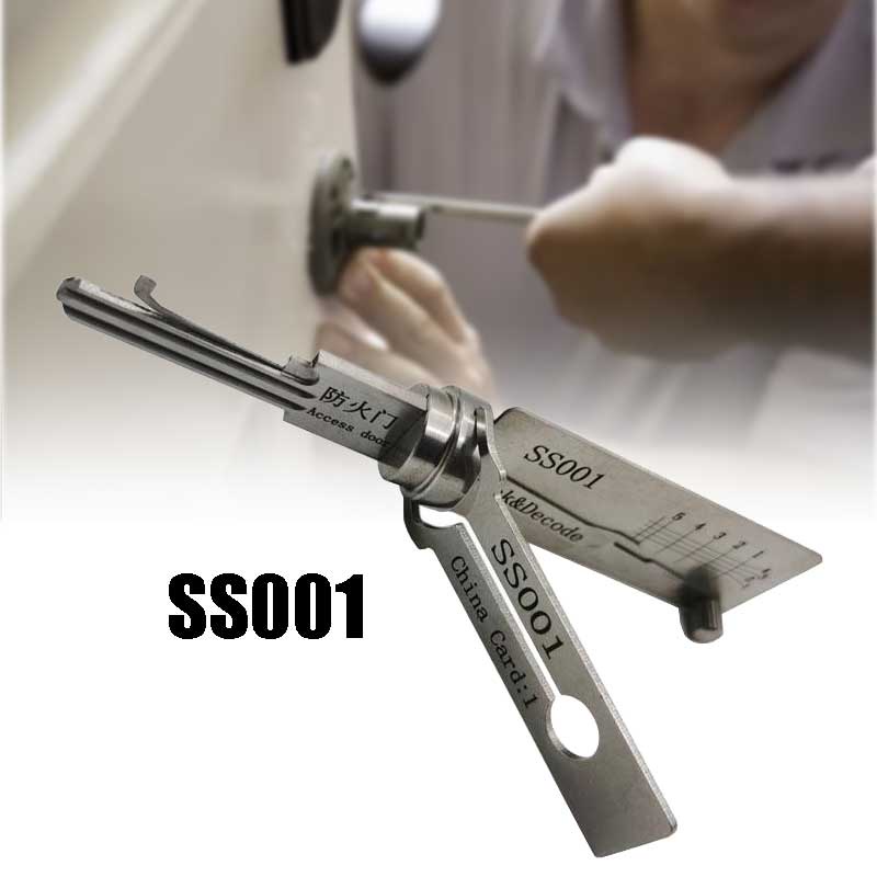 SS001 Alat Pembuka Kunci Decoder Pintu Rumah