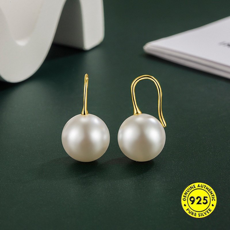 Anting Mutiara Shell2023 Masuk Temperamen Baru Lux Anting Bermutu Tinggi U1825