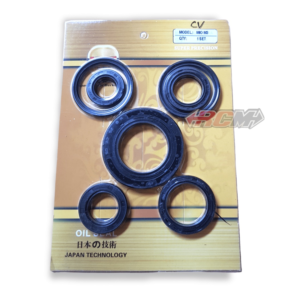 SIL SEAL ORING O-RING POMPA OLI OIL PUMP SET KIT MIOM3 MIO M3 LOKAL JAMINAN KUALITAS