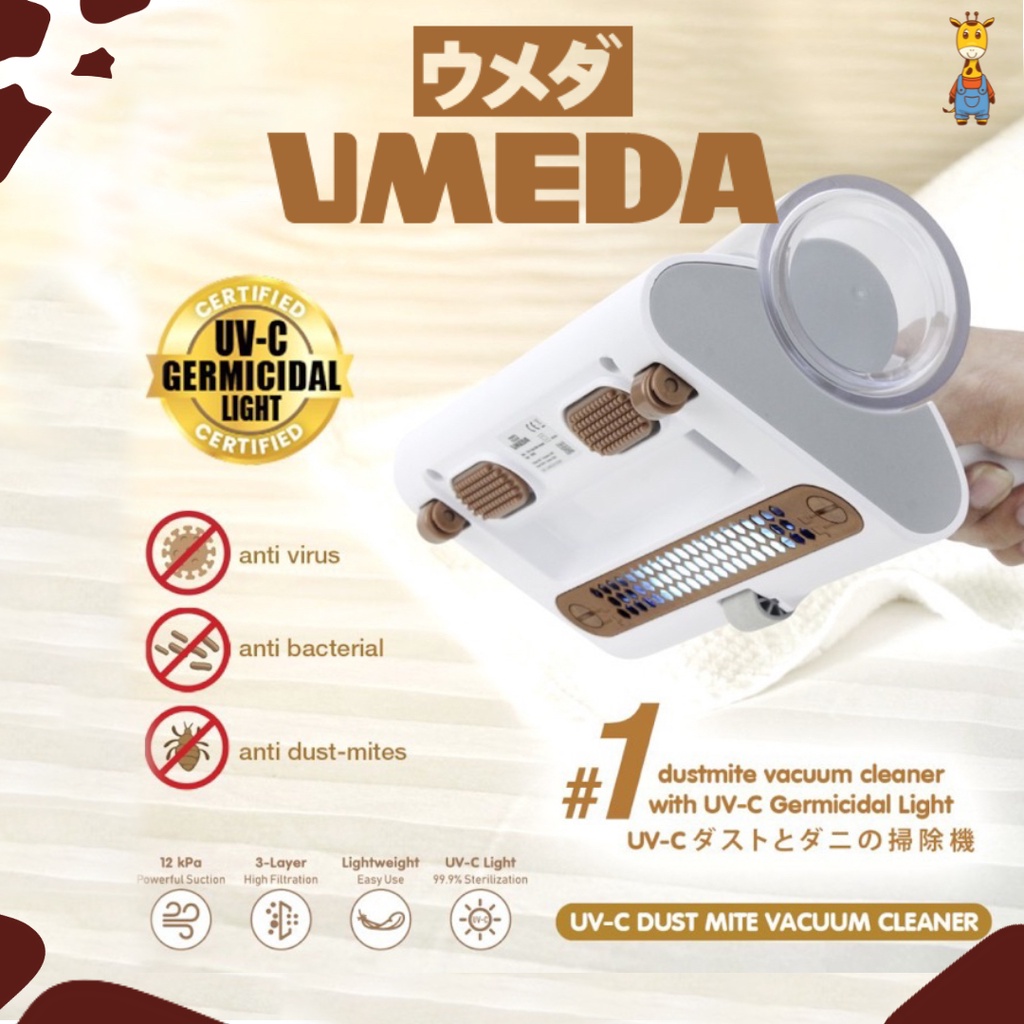 Umeda Waku UV-C Dustmite / Vacuum Cleaner / Vacum