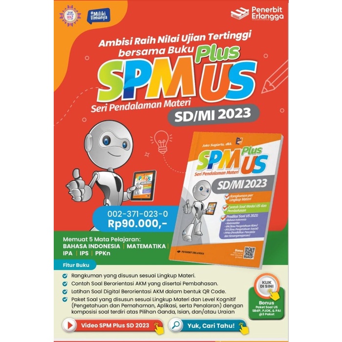 ERLANGGA - SPM PLUS USBN SD/MI 2020