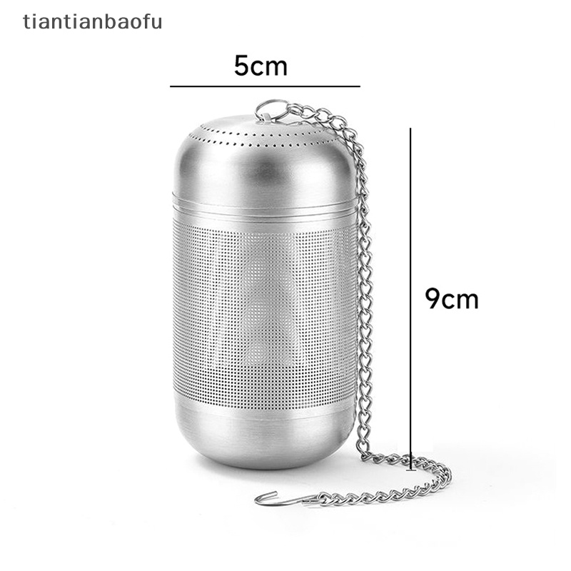 [tiantianbaofu] Stainless Steel Tea Spice Seasoning Ball Saringan Butik