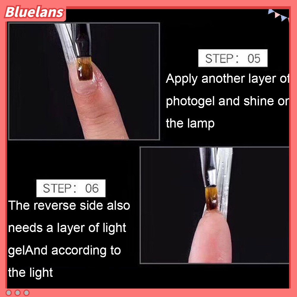 [BLM] Set Klip Pembentuk Manicure Fiberglass Untuk Tips Akrilik Kuku Extension Kuku