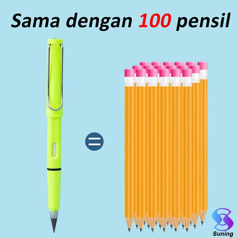 Pensil Pencil Painting Brush Tanpa Batas HB Tidak Perlu Diasah Lagi Pensil Abadi