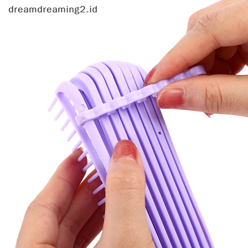 (drea) 1pc Sisir Rambut Sikat Rambut Detangling Brush Salon Pijat Aneka Alat Rambut Keriting //