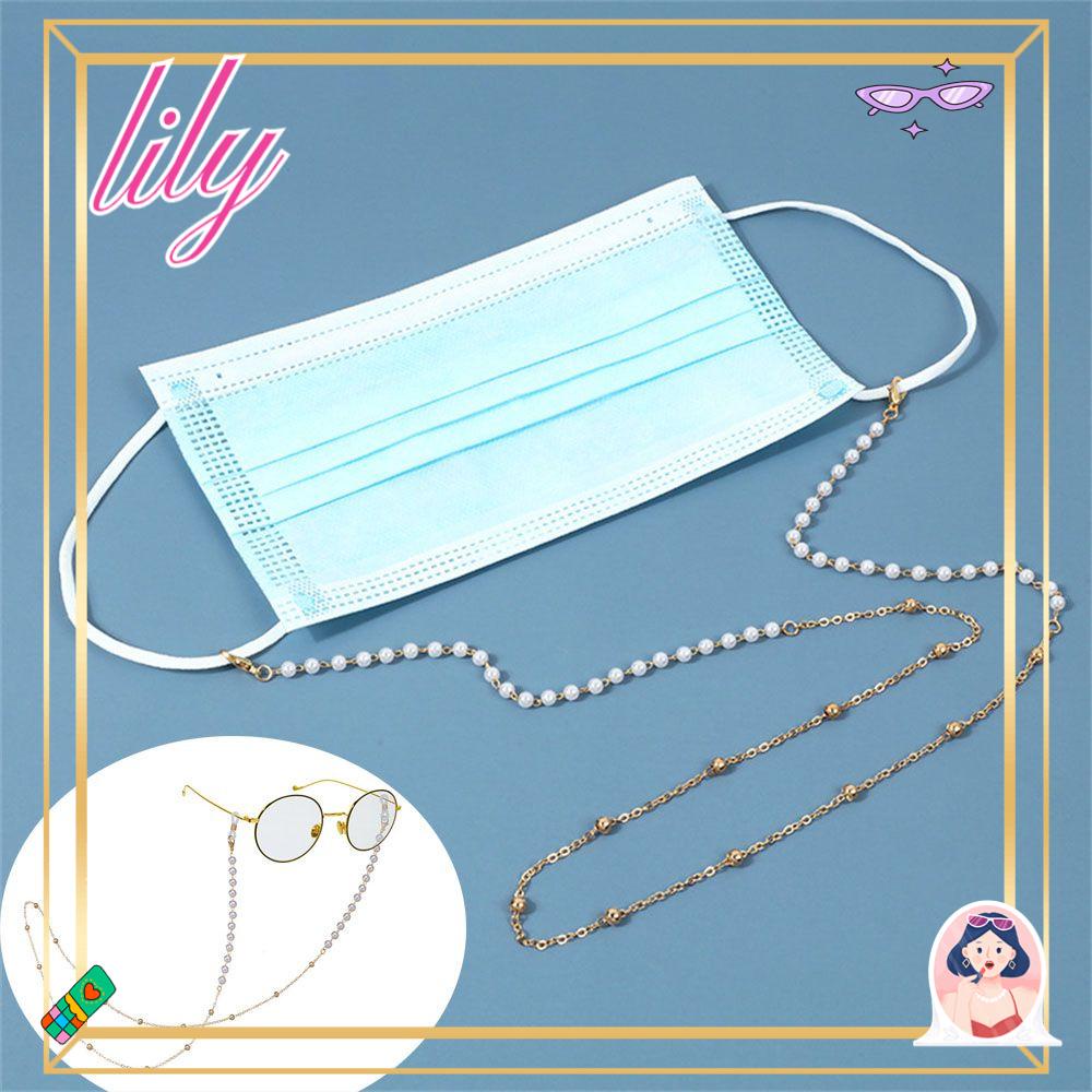 Lily Rantai Kacamata Aksesoris Kacamata Eyeglasses Strap Kalung Sunglasses Lanyards
