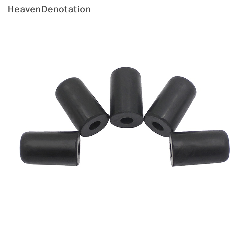 [HeavenDenotation] 5x Karet Endpin Tip Cap Pelindung Non-Slip Mat Untuk Bagian Biola Senar Cello HDV