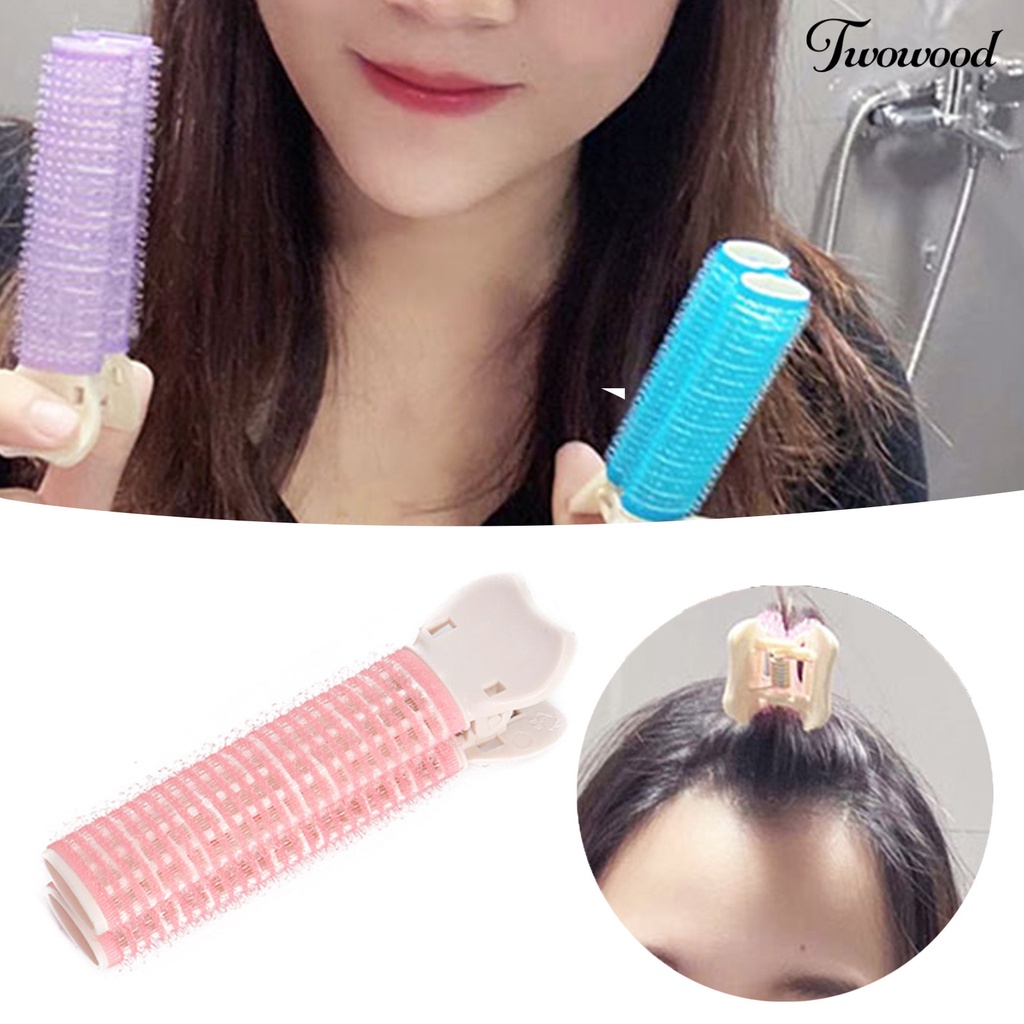 Twowood Hair Fluffy Clip Stabil Mudah Digunakan Kembali Tahan Aus Diterapkan Secara Luas Alat Kecantikan Wanita Klip Akar Rambut Tanpa Jejak Volumizing Untuk Anak Perempuan