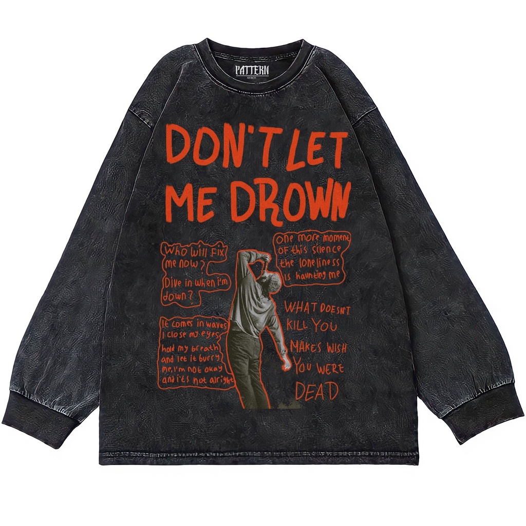 Patternmerch "bring me the horizon drown" Oversize T-Shirt | Longsleeve Oversized | washing tee | Ka