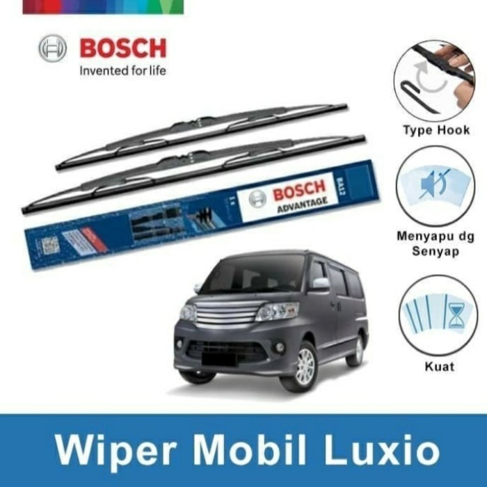 Wifer Bosch Daihatsu Luxio Granmax Karet Kipas Pembersih Kaca Mobil