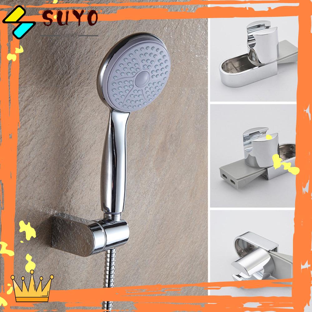 Suyo Shower Head Holder Adjustable Perlengkapan Kamar Mandi Aksesoris Hardware Braket Penyangga