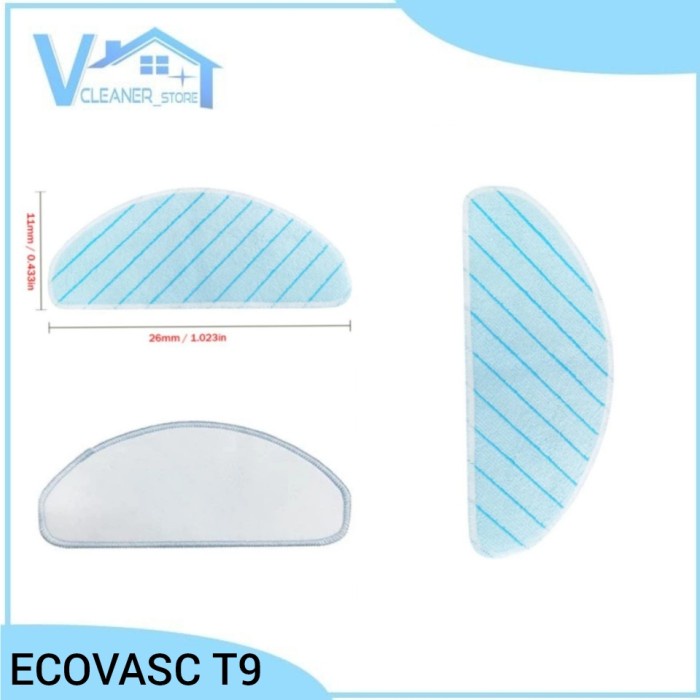 Ecovacs Deebot Ozmo Pro T8 Aivi T9 N8 Pro Wasable Mopping Pad