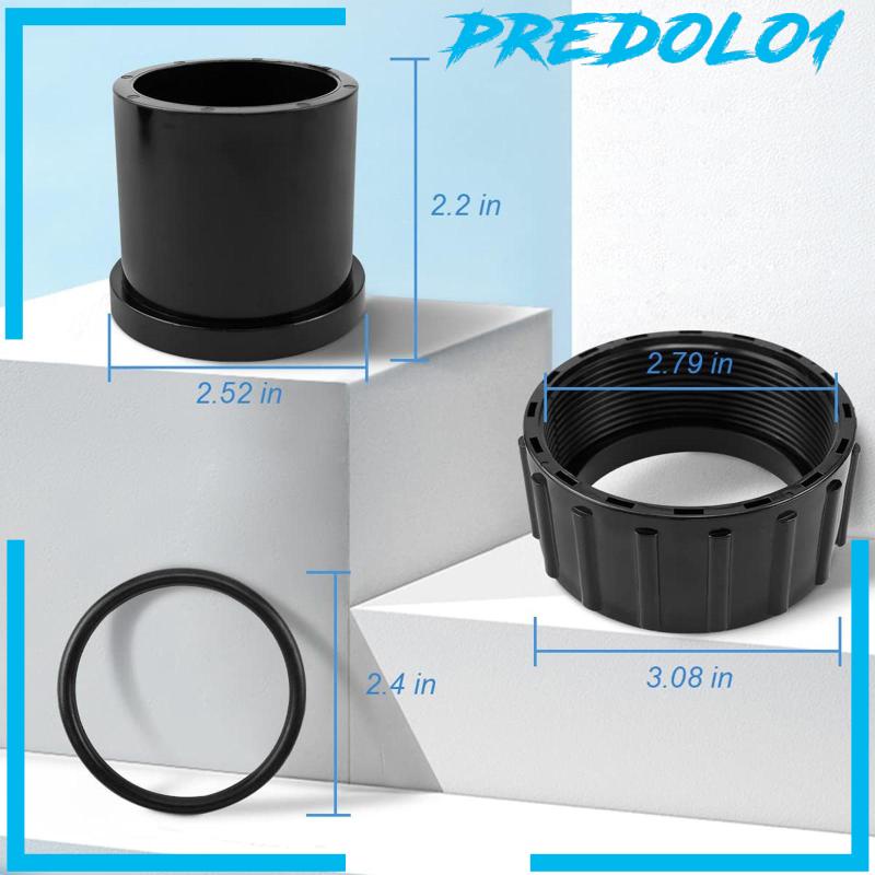 [Predolo1] Union Replacement Pompa Kolam PVC Tahan Suhu Tinggi Tahan Lama Union