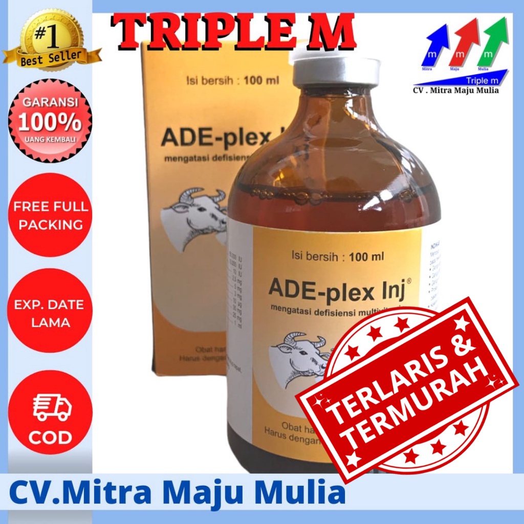 ADE Plex Medion 100ml Vitamin ADE dan B Complex Lengkap