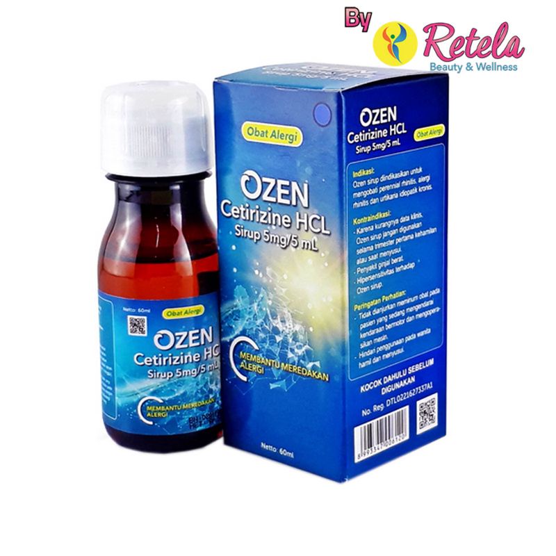 OZEN 5MG SYRUP 60ML ( Cetirizine HCL )