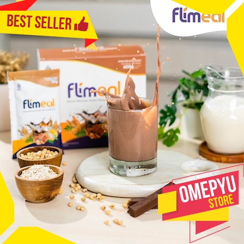 

Flimeal Meal Replacement rasa Coklat Susu by Flimty 1 SACHET