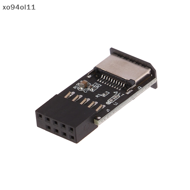 Header XO 9Pin Female Ke Type-E Adapter Motherboard 9-pin Extension Tipe-E Ke Key-A Converter Adapter OL