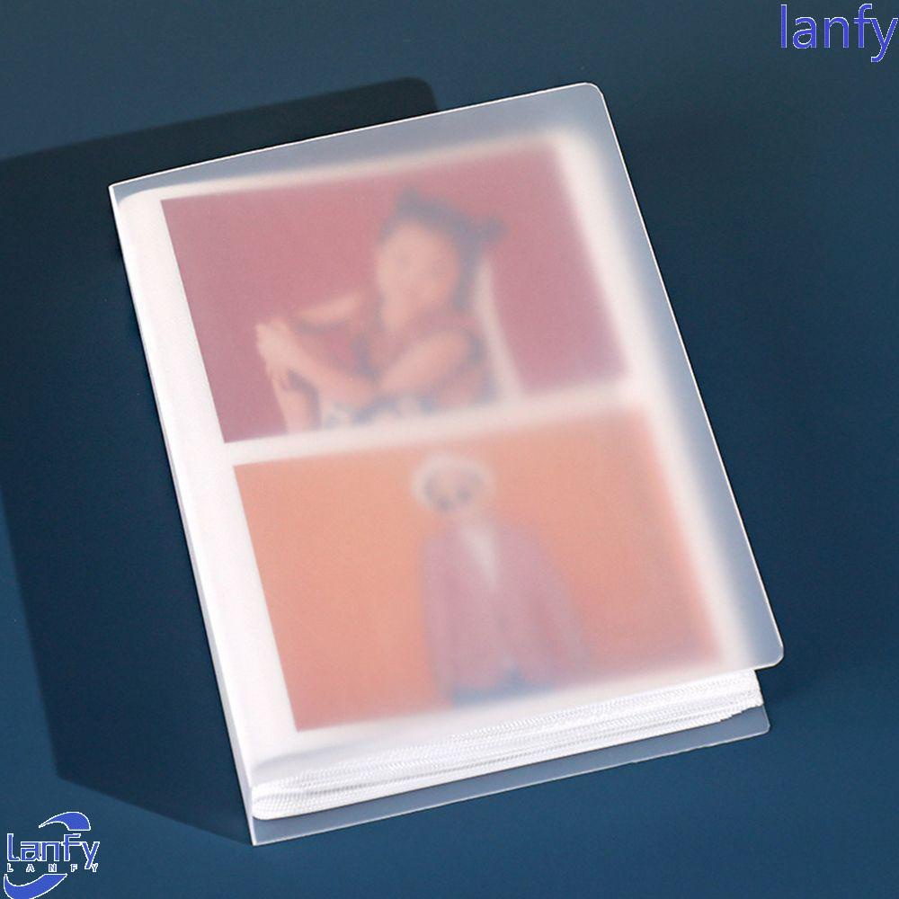 Lanfy Koleksi Foto Tahan Aus Sederhana Tahan Lama Stiker Postcard Goyang Buku Penyimpanan Foto Book