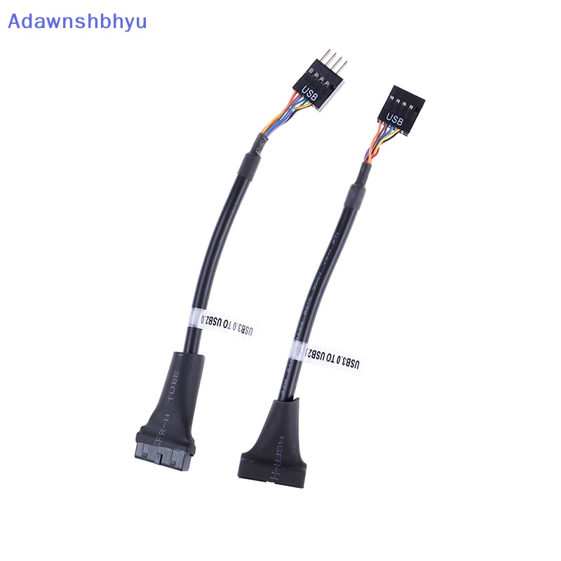 Header motherboard Adhyu usb 3.0 20pin Ke usb 2.0 9pin adapter converter Kabel ID