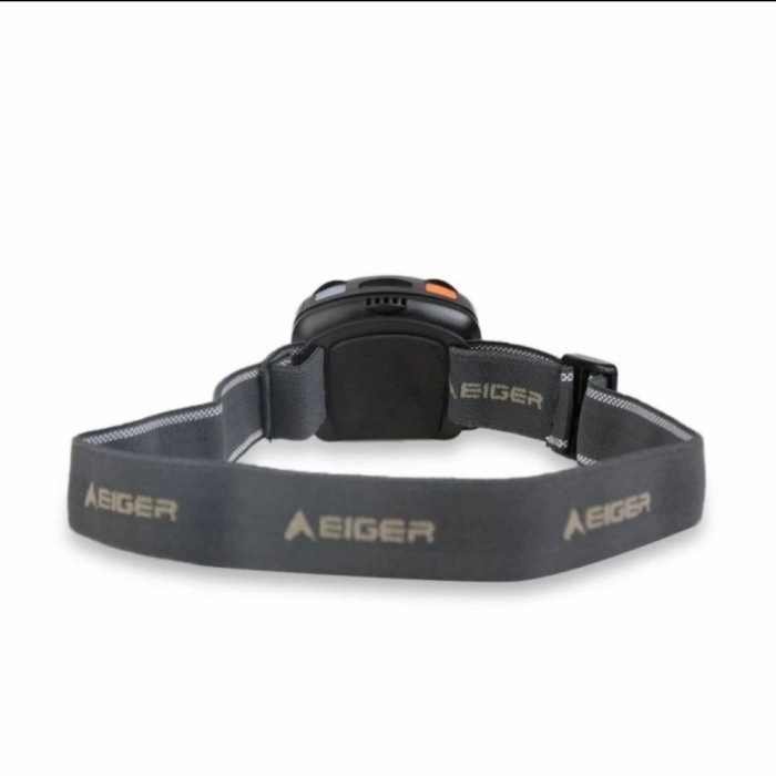 EIGER ORIGINAL APOLLO HEAD LAMP LAMPU EMERGENCY BATERAI HEADLAMP