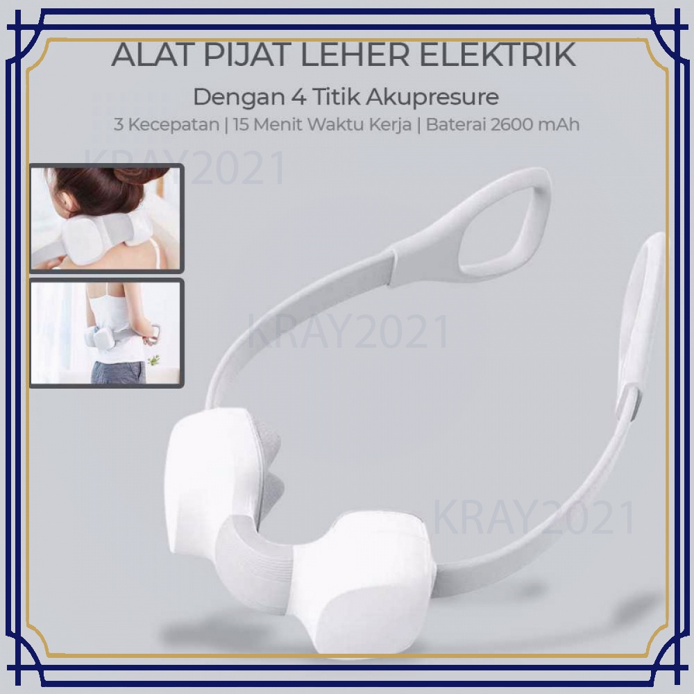 Mini Neck Massager Alat Pijat Leher Elektrik HT250