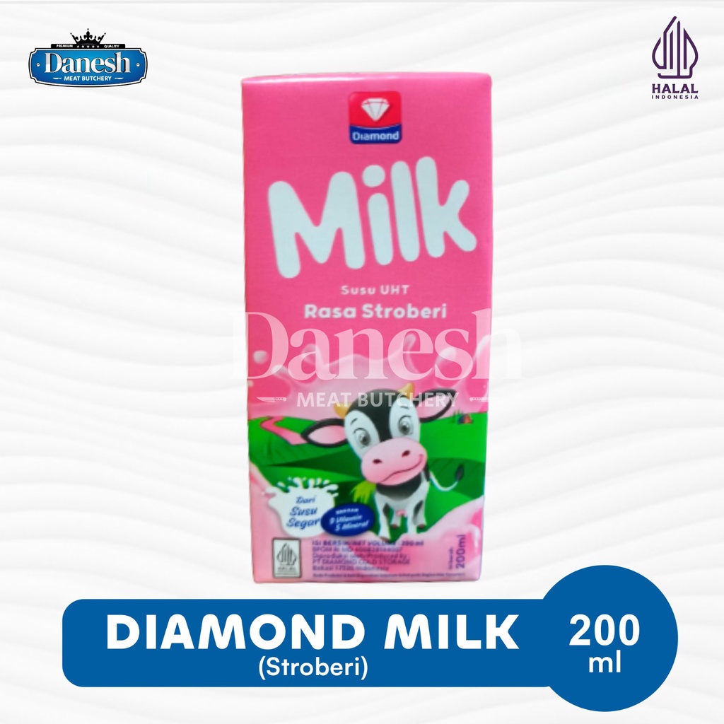 Susu Diamond UHT Kemasan 200ml