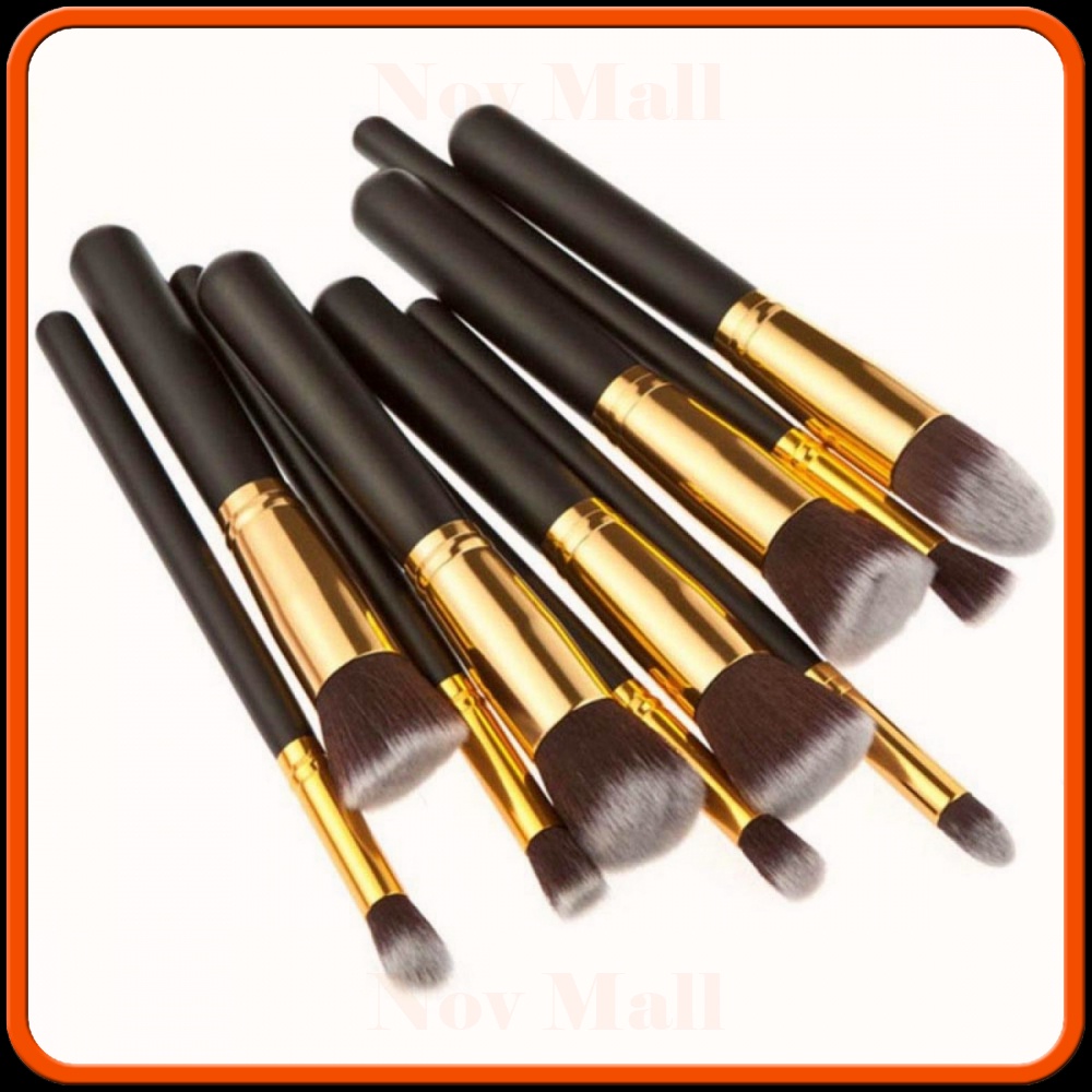 Kuas Make Up Wajah 10 PCS - MAG5167