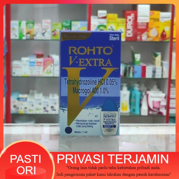 rohto v extra 7 ml / tetes mata rohto