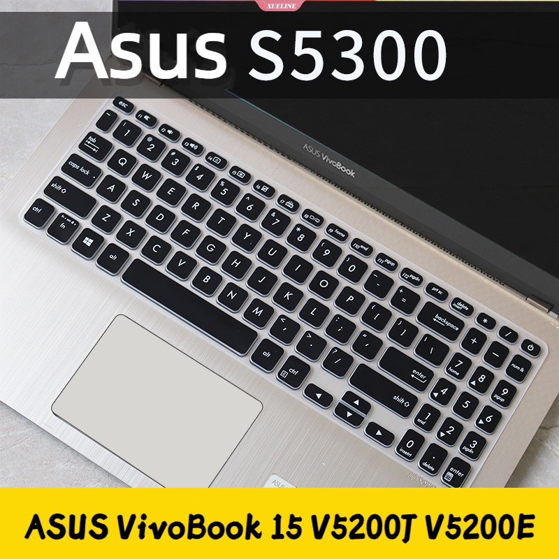 Cover Keyboard Untuk Asus VivoBook 15 V5200J V5200E X515 X512FL X512UF X512UA X512FA X512da X512UB Pelindung Skin Case Aksesoris Silikon 15.6 [ZXL]