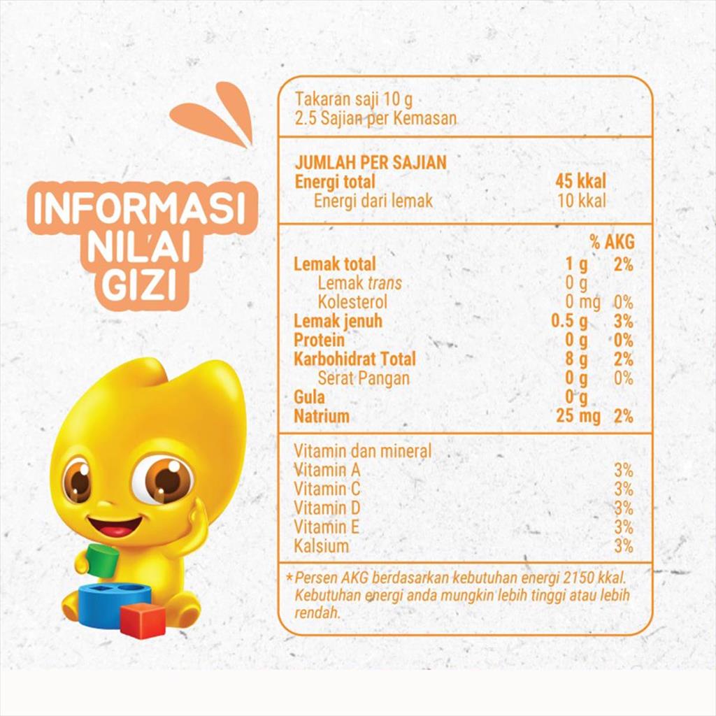 PoiPoi Healthy Snack Mix Fruit 25g Snack Anak