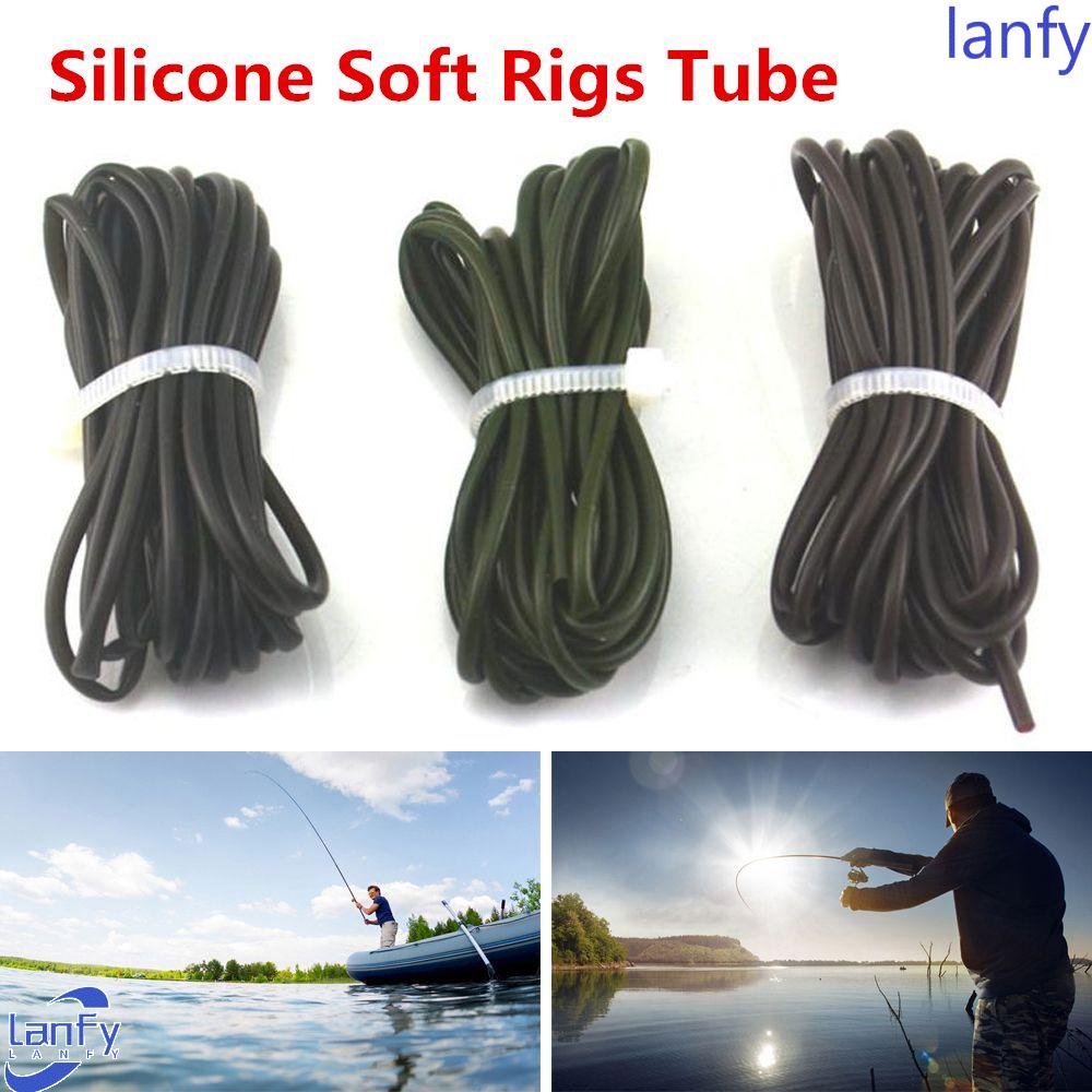 Lanfy Rigs Tube Soft Fishing Tools Tackles Untuk Memancing Ikan Gurame Pancing