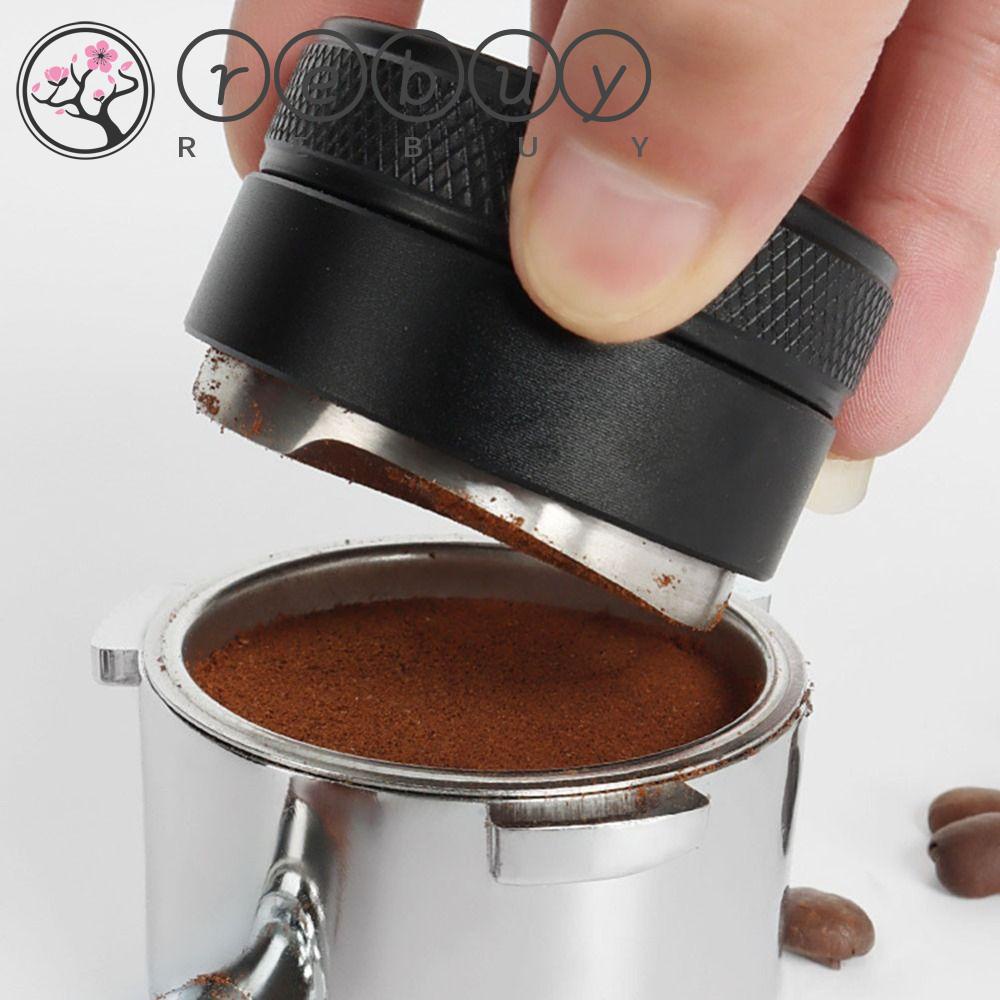 Rebuy Coffee Tamper Adjustable Mudah Digunakan Cafe Manual Distributor Kopi Tiga Siku