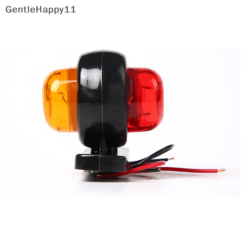 Gentlehappy 2pcs Lampu LED Mobil Truk 12V /24V Side Marker Light Outline Lamps Untuk SUV Truck id