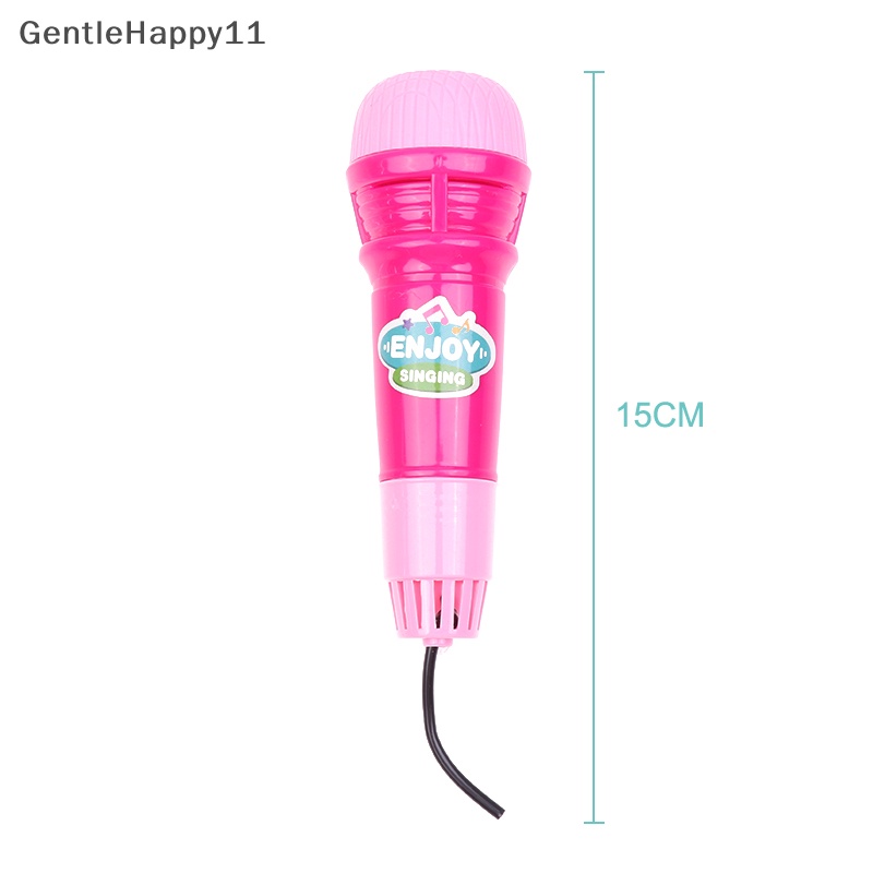 Gentlehappy 1pcs Besar Gema Mikrofon Mic Pengubah Suara Mainan Hadiah Ulang Tahun Hadir Lagu Mainan id