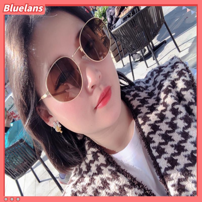 [BLS] Mewah micro-studded diamond Asscher Kuning Berlian Bunga stud Anting ins Gaya Desainer senior Perhiasan custom