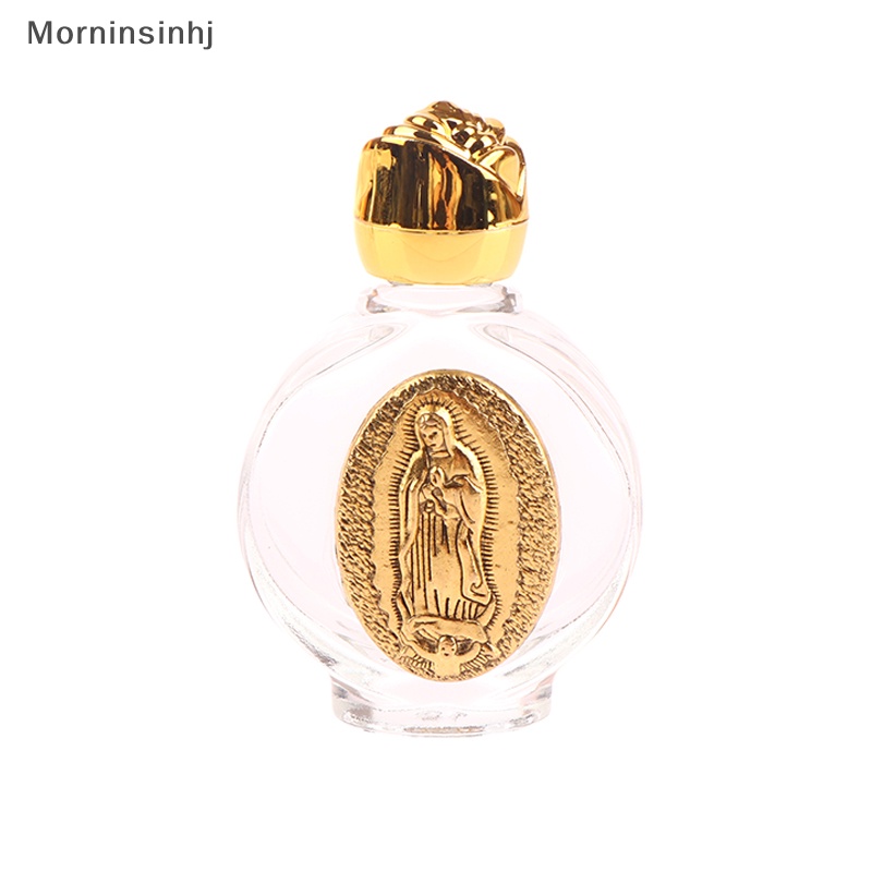 Mornin 1PC Botol Yesus Air Kudus Kosong Botol Salib Religi Baptis Kristen id