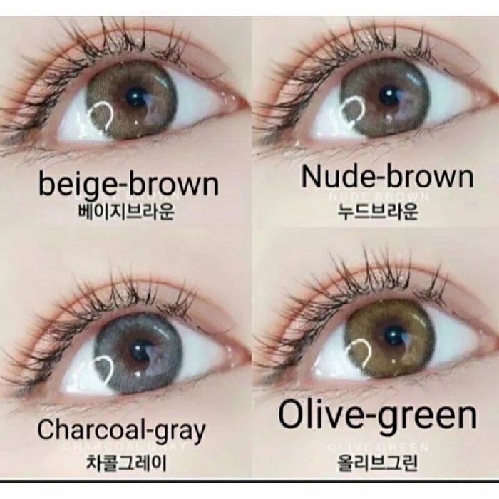 ELCOCO IDOL DESIRE / AIRY SOFTLENS - AIRY OLIVE, NORMAL