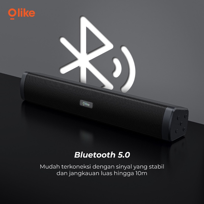 Olike S3H Speaker Bluetooth TWS Wireless 5.0 Speaker Mini Home Theater Support USB/TF/AUX