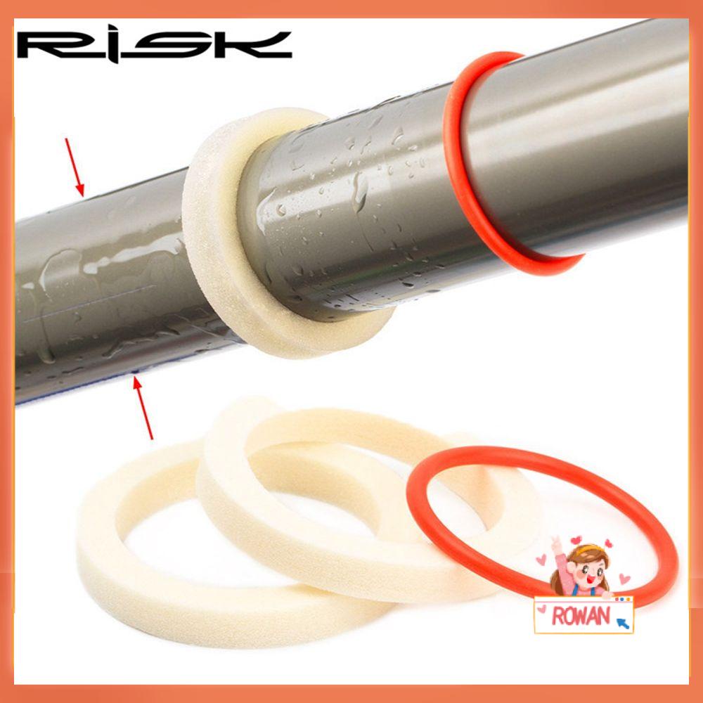 R-FLOWER 2pcs Front Fork Maintenance 32 /34 /35 /36mm Aksesoris Sepeda Bersepeda Garpu Spons Ring