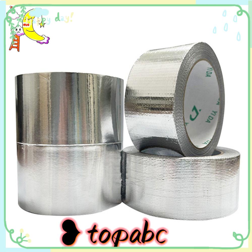 TOP Lakban Aluminium Foil Tape Tahan Perbaikan Rumah Sealing Suhu Tinggi