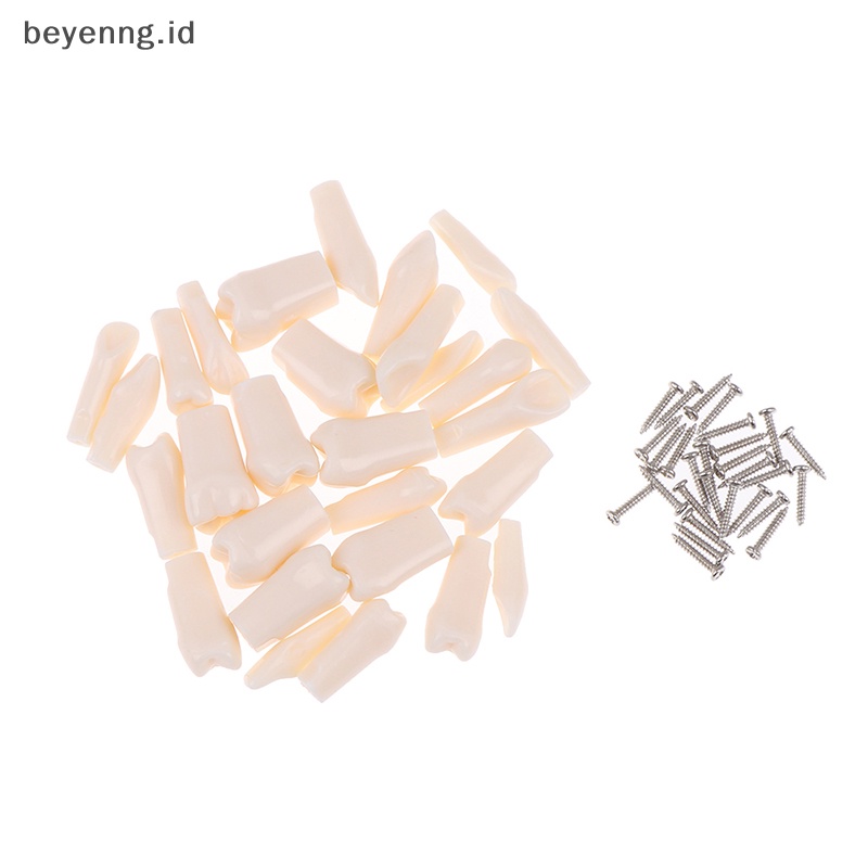 Beyen 28Pcs /set Typodont Resin Simulasi Gigi Model ry Alat Mengajar ID