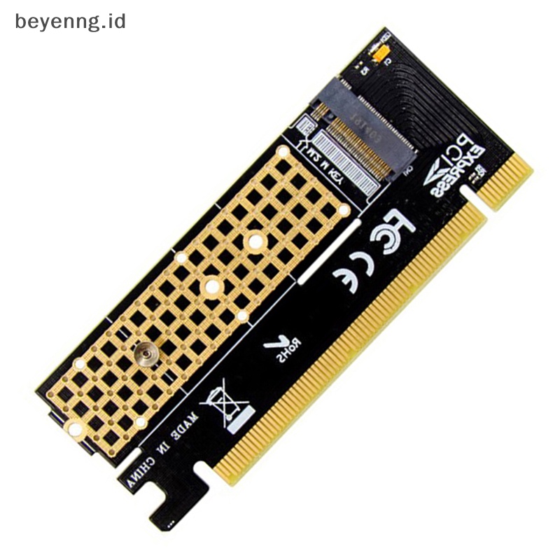 Beyen m.2 to PCIE x16 Adapter Card Pci-e to m.2 Converter Adapter NVMe SSD Adapter ID